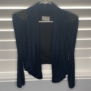 VINTAGE leopard print cardigan